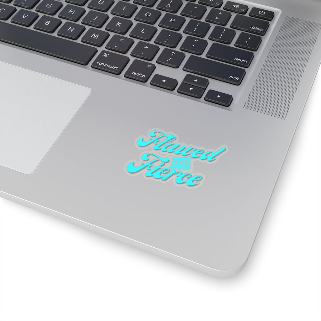 Flawed and Fierce Sticker