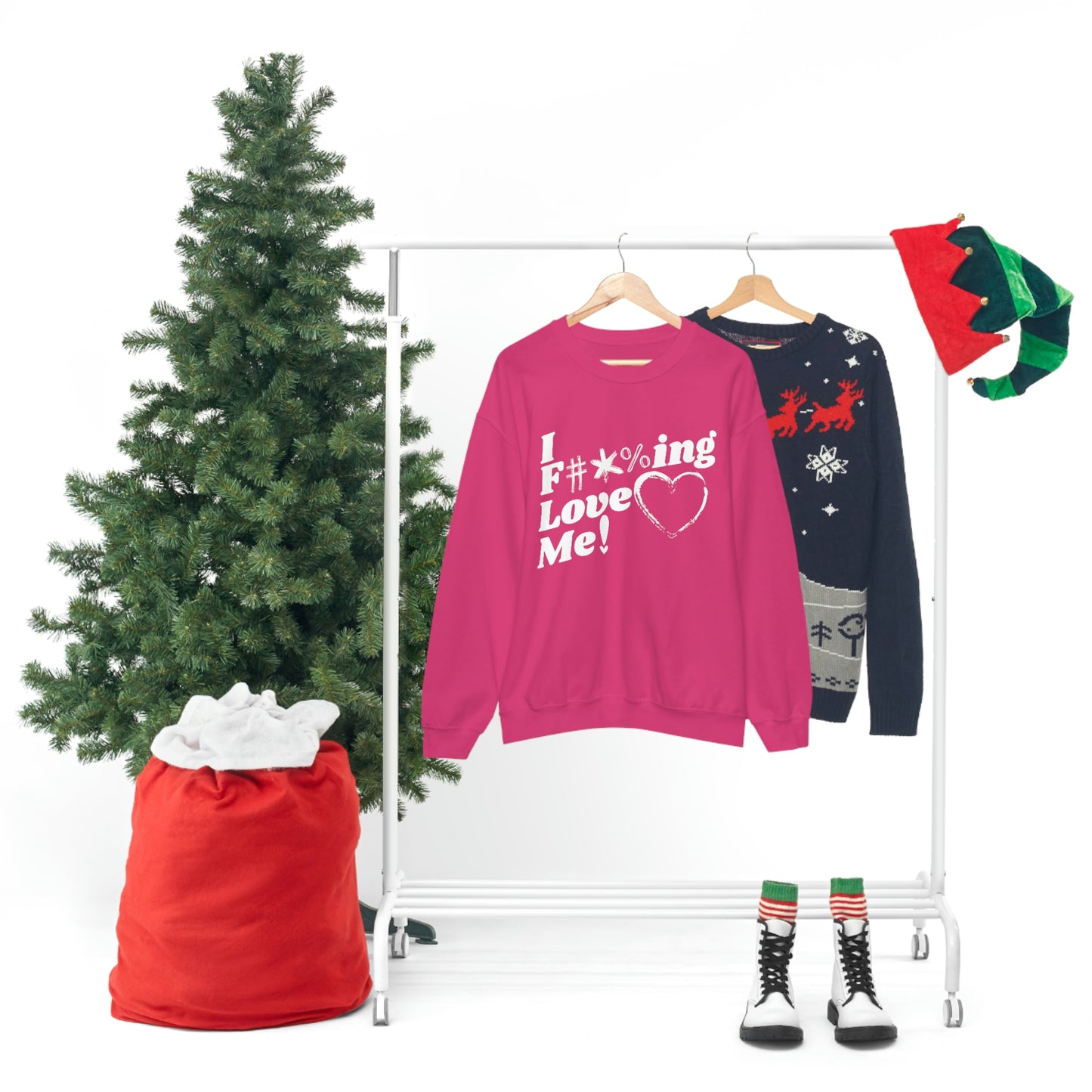 I F****ing Love Me Unisex Sweatshirt