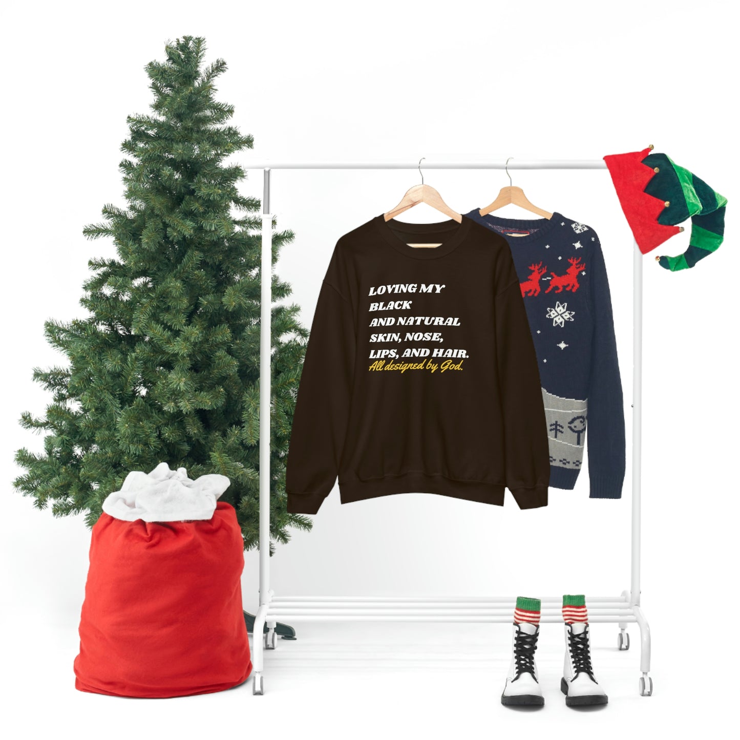 Loving The Natural Me Unisex Sweatshirt