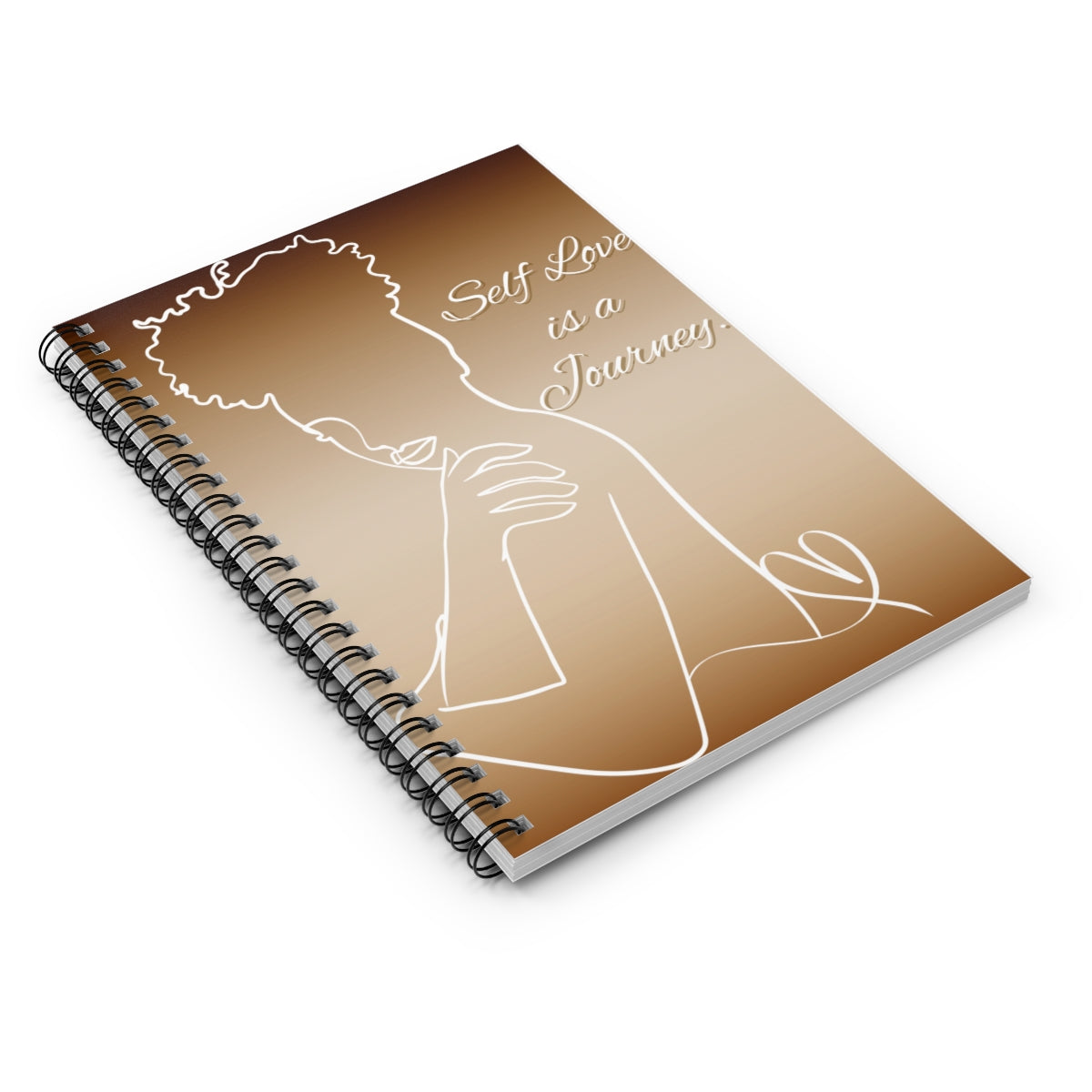 Self Love is Journey Spiral Notebook