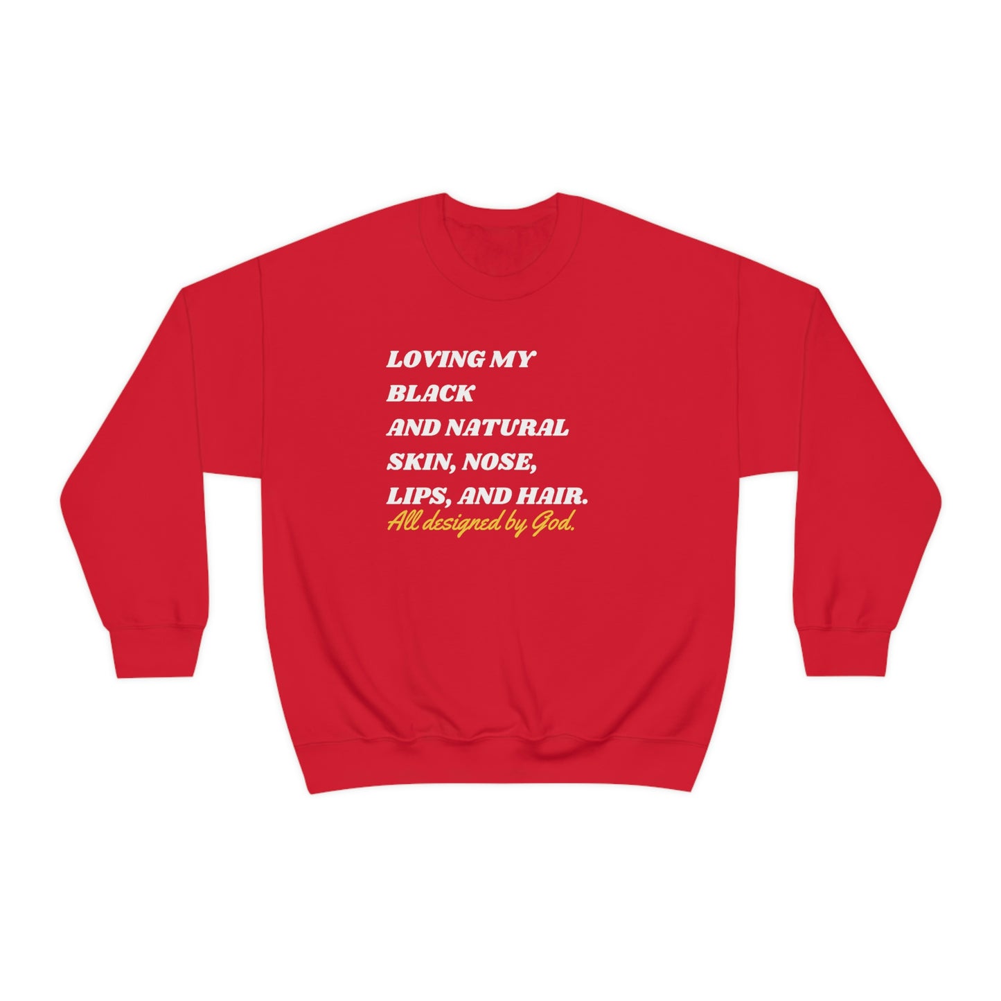 Loving The Natural Me Unisex Sweatshirt