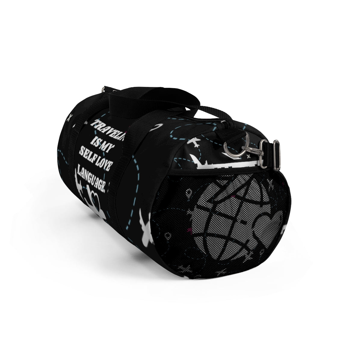 Traveling is My Self Love Language Duffel Bag