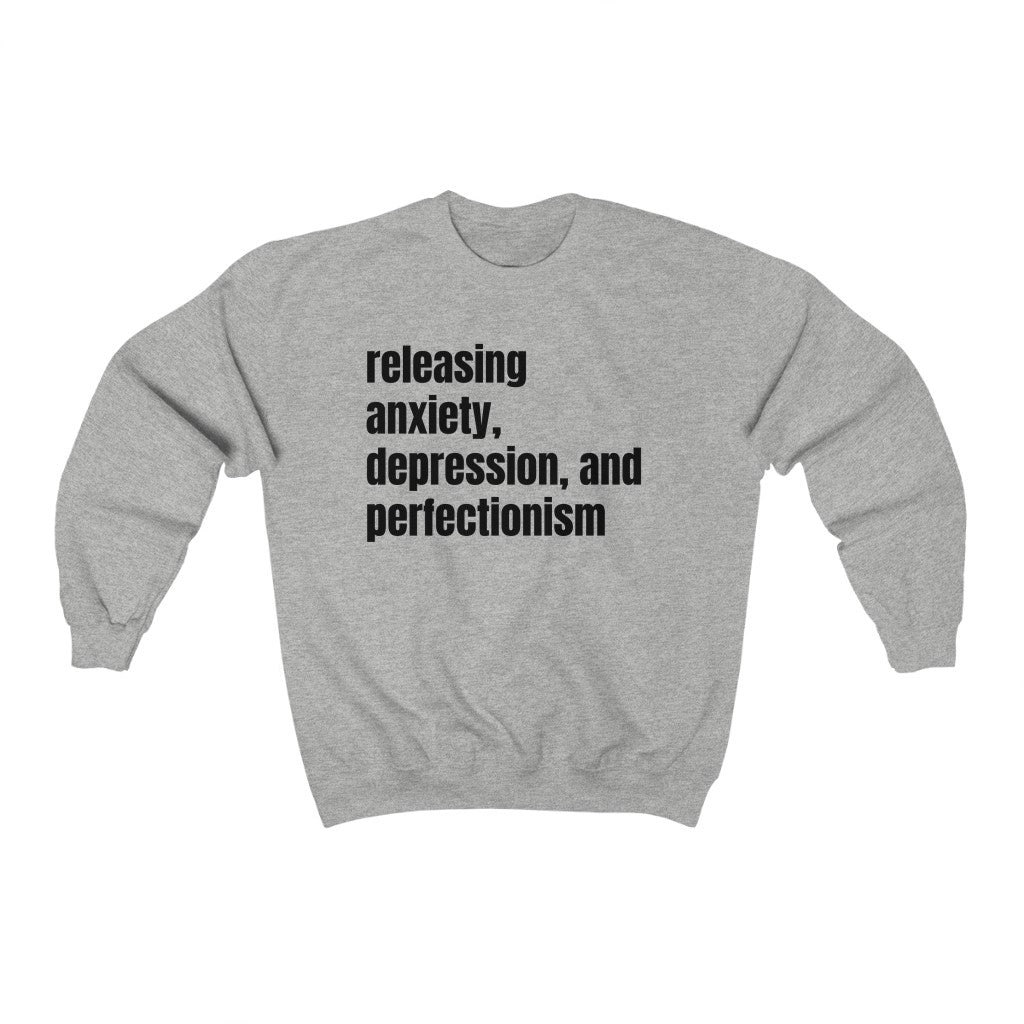 Release Anxiety Unisex Crewneck Sweatshirt