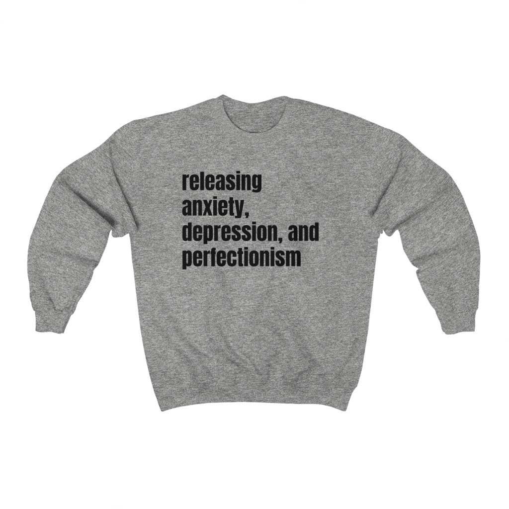 Release Anxiety Unisex Crewneck Sweatshirt
