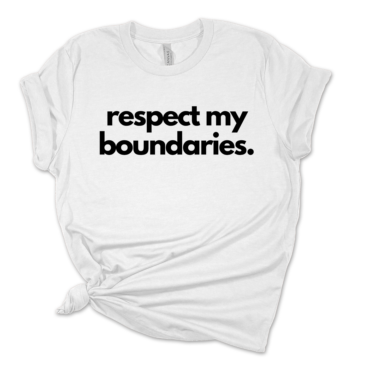 Respect My Boundaries Unisex Tee