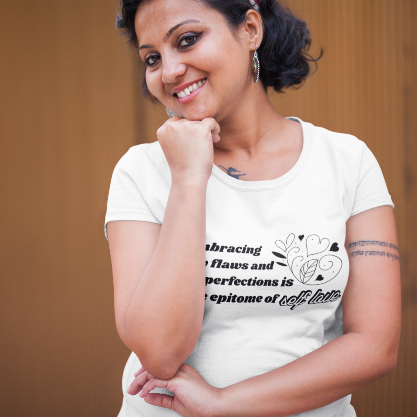 Epitome of Self Love White Tee