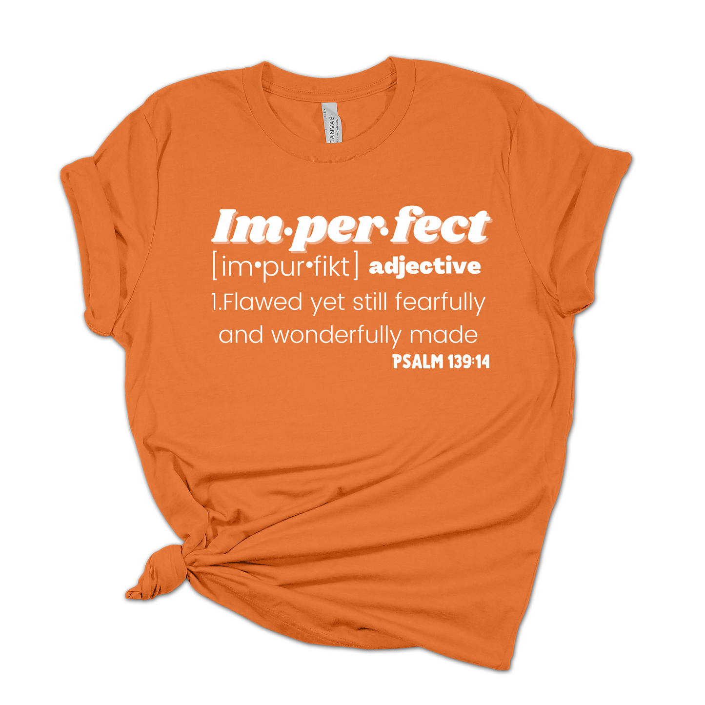 Imperfect Redefined Unisex Tee