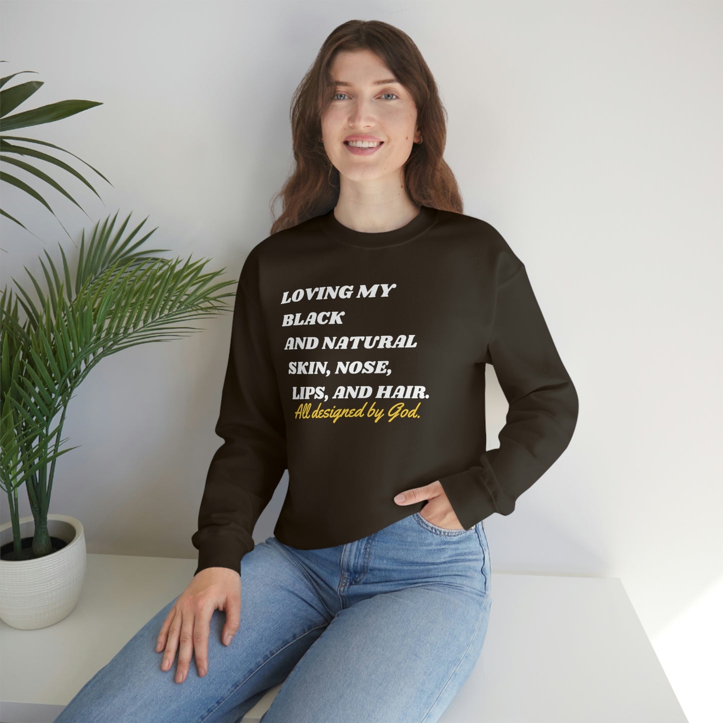 Loving The Natural Me Unisex Sweatshirt