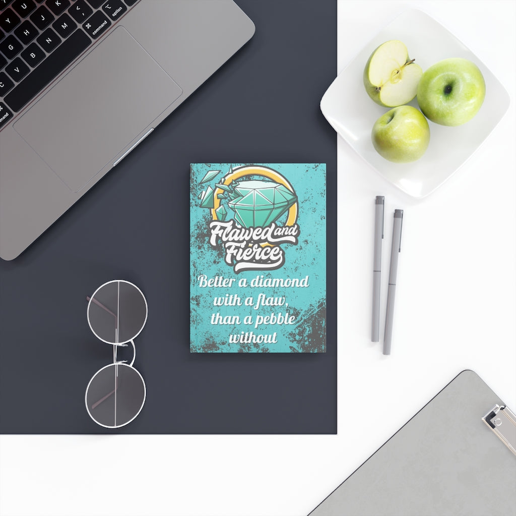 Flawed and Fierce Diamond Hard Backed Journal