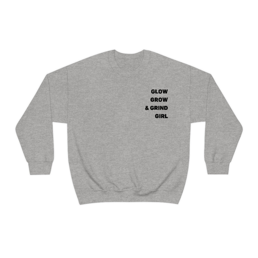 Glow, Glow, and Grind Girl Sweatshirt