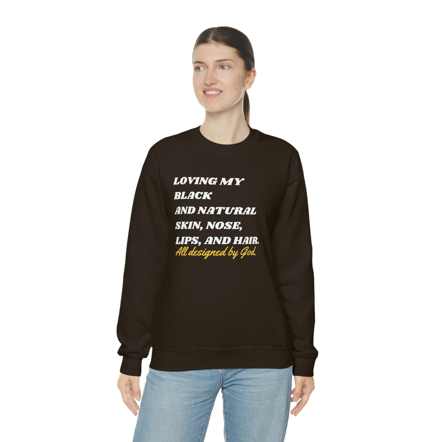 Loving The Natural Me Unisex Sweatshirt