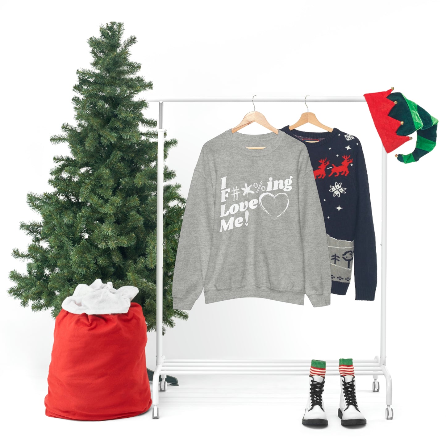 I F****ing Love Me Unisex Sweatshirt