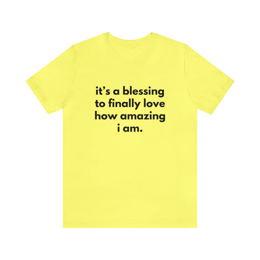 Blessing and Amazing Unisex Tee