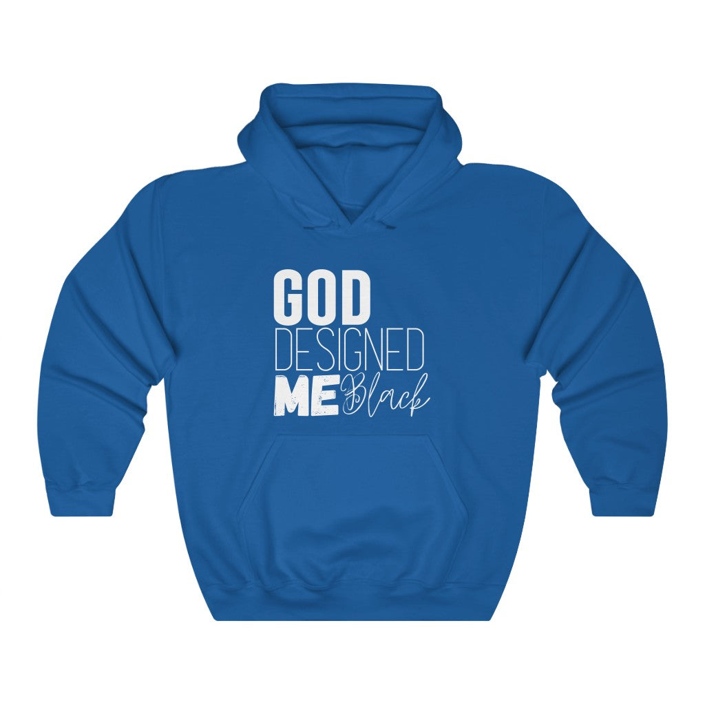 God Designed Me Black Unisex Hoodie