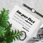 Imperfect Definition Cotton Canvas Cosmetic Bag