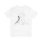 I am Enough Body Graphic White Tee