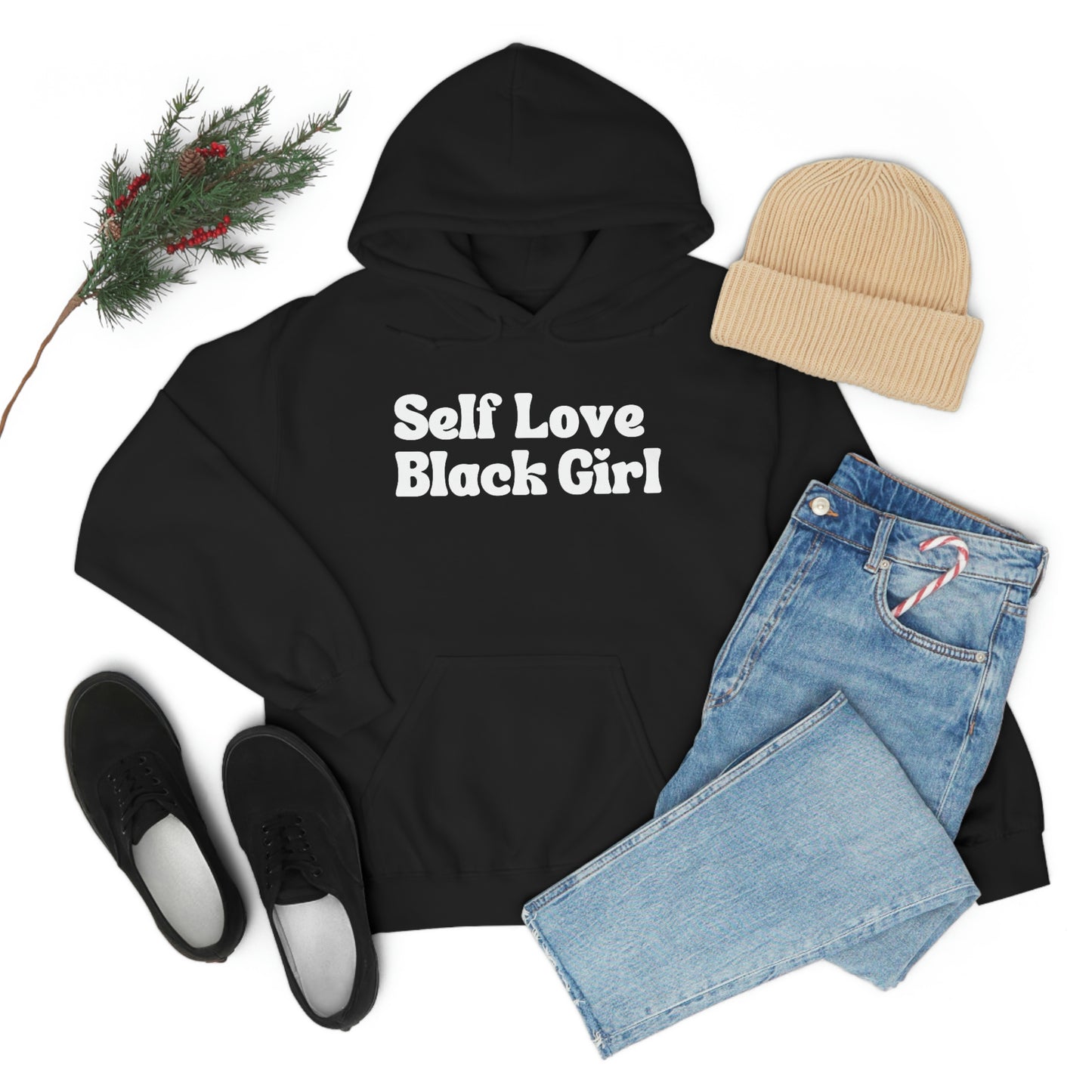 Self Love Black Girl Unisex Hoodie