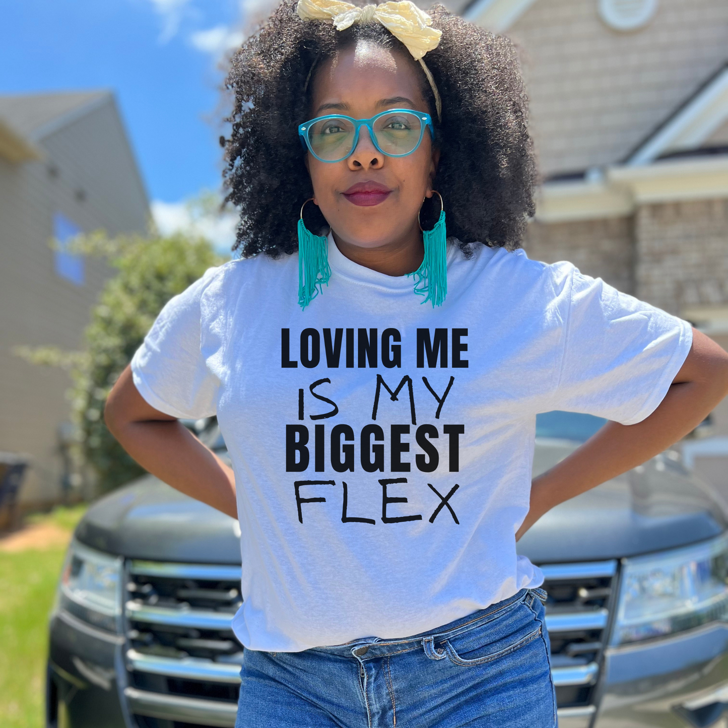 Loving Me is My Biggest Flex Unisex Tee