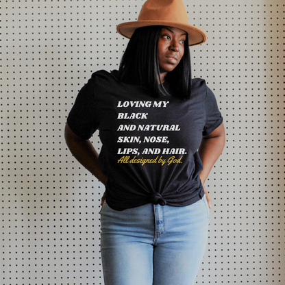 Loving The Natural Me Unisex Tee