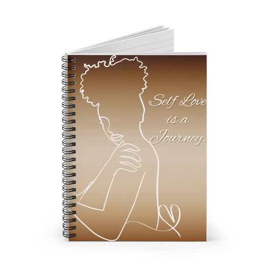 Self Love is Journey Spiral Notebook