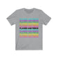 Flawed and Fierce Extended Repeat Unisex Tee