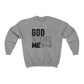 God Designed Me Black Unisex Sweatshirt